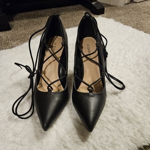 Le Chateau Lace up Heel